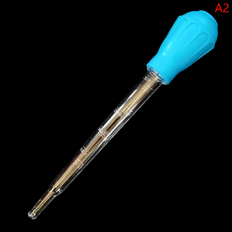 1x Lengthen Manual Water Pump Pipette Aquarium Siphon Fish Tank Vacuum Cleaner Water Change Simple Cleaning Tool 29-45cm 30-50ml