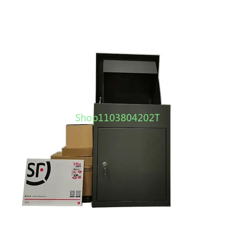 Large Freestanding Weatherproof Anti-theft Wall Mounted Parcel Mailbox Delivery Drop Post Box