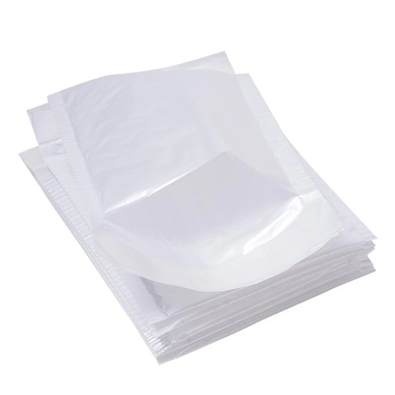 Branco Espuma Envelope Sacos, auto selo Mailers, acolchoado Envelopes de Envio com Bolha, Mailing Bag, Pacotes Bag, 50 Pcs por lote