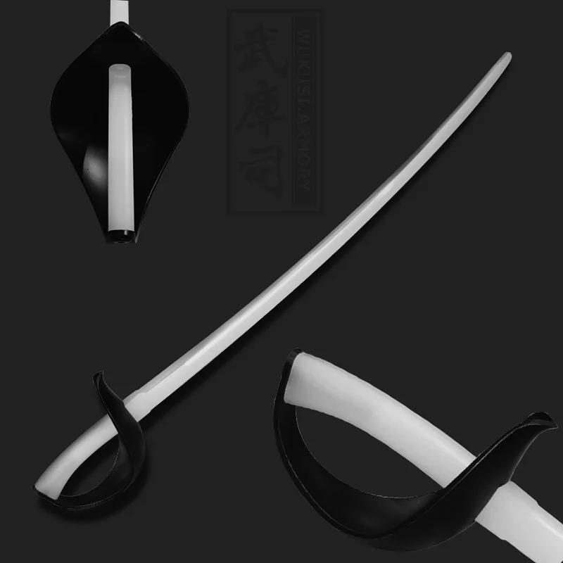 Wu Kusi império de náilon original HEMA treinamento de artes marciais espada com uma mão adereços de brinquedo