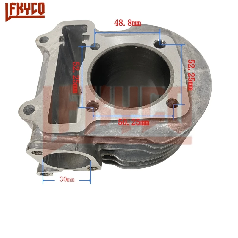 Motorcycle 54mm Engine Parts Cylinder Piston Kit 125CC BIG BORE Motor for Honda DIO 110 VISION 110 NSC110 Motoblock Equipments