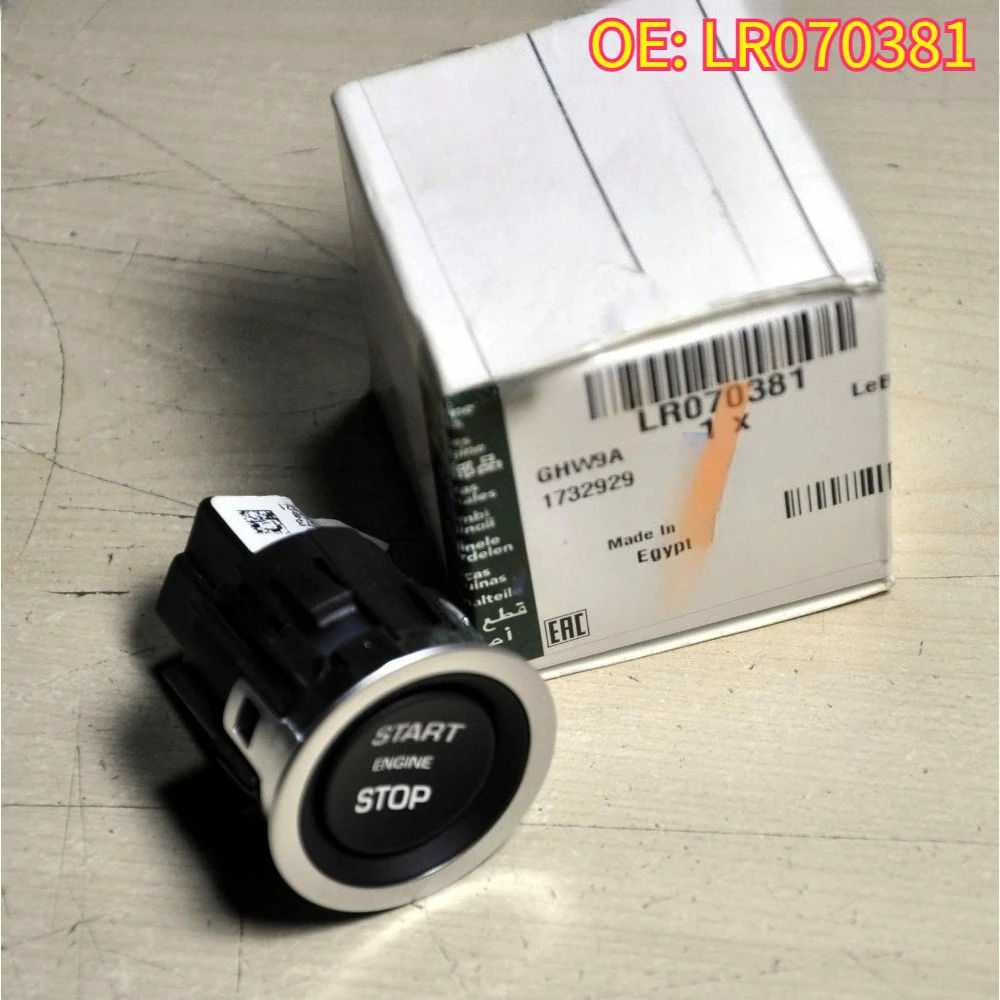 

High quality New For LR070381 Start Stop Button Switch For Land Rover Discovery Range Rover Sport Velar L405 L560 L494 L462