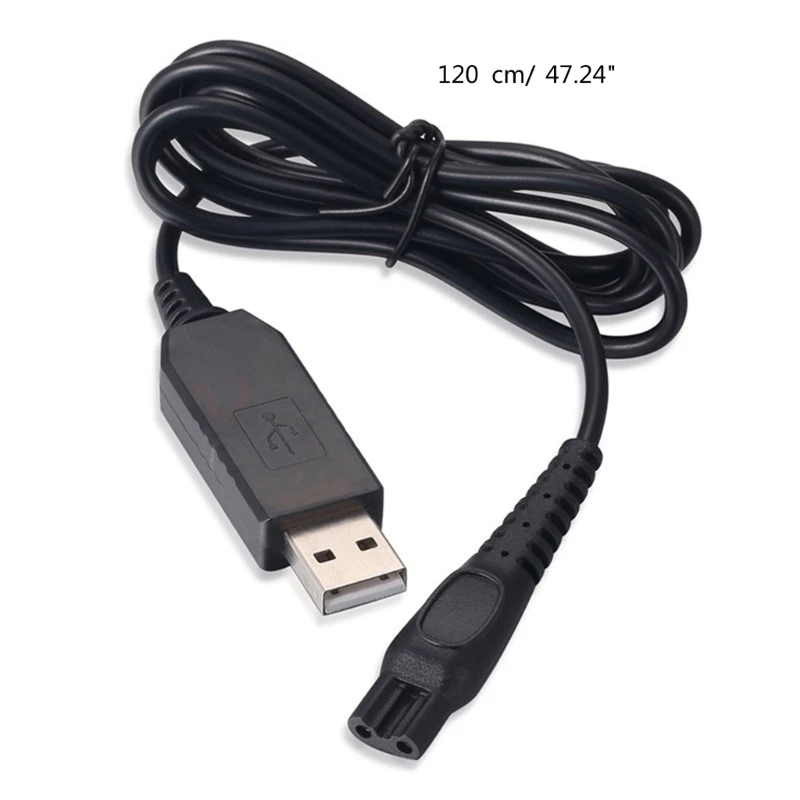 Golarka USB kabel do ładowarki przewód zasilający 5V zamiennik dla philips A00390 golarka seria 1000/seria 500/RQ312/S100/S510