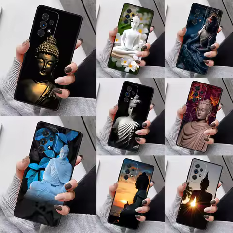 Lord Buddha Phone Case For Samsung Galaxy S23 S21 S20 FE S24 S22 Ultra Note20 S10 S9 S8 Plus A40 A52 A12 A13 A53