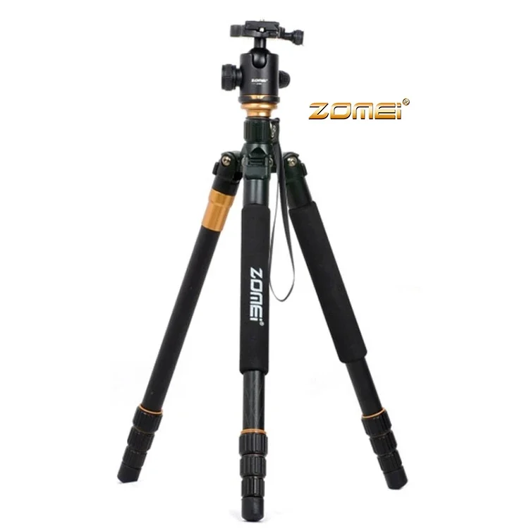 ZOMEI Z688 Portable Professional Travel Magnesium Alloy Material Tripod Monopod With Ball Head for Digital Camera Tripod
