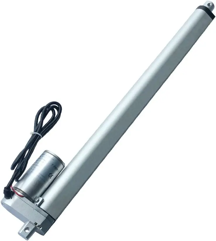 

DC Linear Actuator Motor 24V 300mm 12" Stroke 16mm/s Speed 600N 132Lbs Force