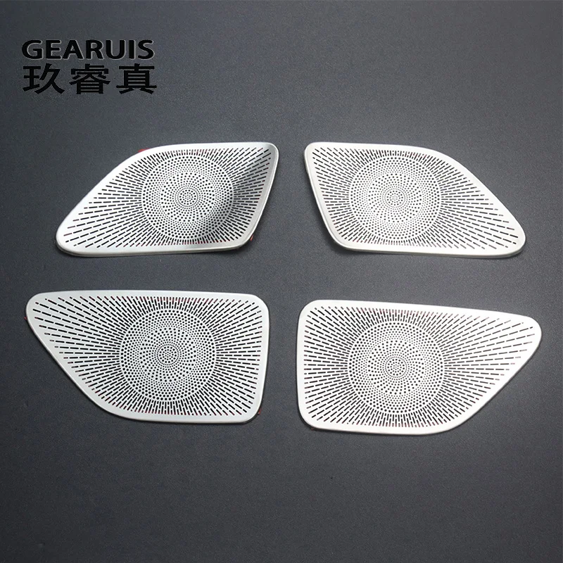 For Mercedes Benz S Class W222 2014-2020 Car Styling Roof speaker sound Reading light Frame glass box Audio Loudspeaker Sticker