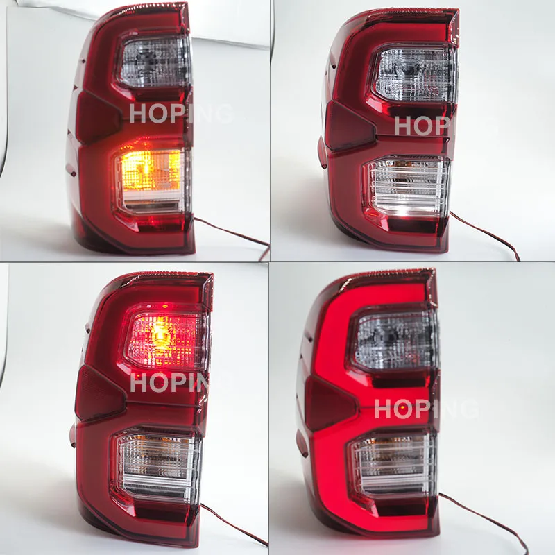 Hoping For TOYOTA Hilux Pickup 2020 2021 2022 Rear Bumper LED Tail light Tail Lamp Assembly  81560-0K430/81550-0K430