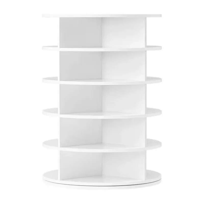 OEM Vietnam Furniture High Quality Modern Design 360 Rotating Shoe Cabinet with 5-Tiers and 20 Pairs For Living Room Bedroom