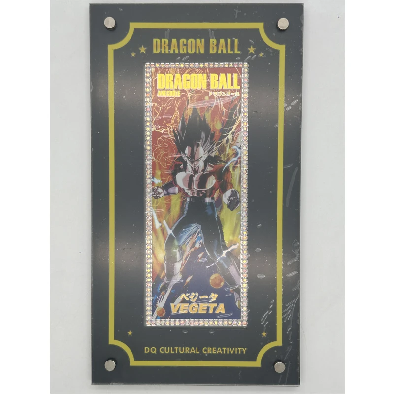 Anime Dragon Ball Bejita Yonsei Bulma Krillin Master Roshi Torankusu Son Goku Rare Collectible Card Christmas Birthday Gift Toys