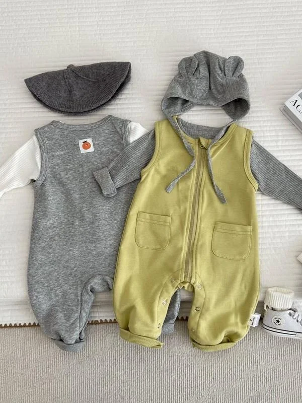 

Spring Autumn ex Baby Rer Suit ey Outdoor Wear Svel All Buttoned Child Clothes M Sle Rabbit Fur Fabric