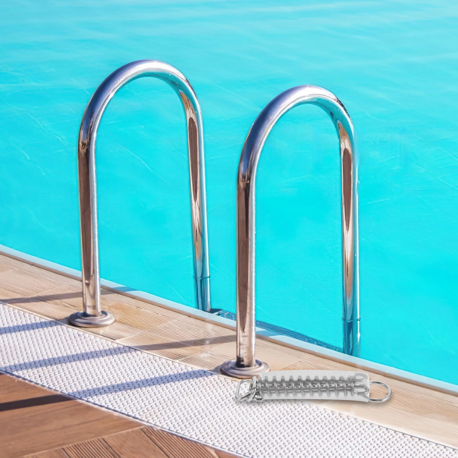 

Pool Cover Springs Stainless Steel Heavy Duty Spring Sleeves Outdoor Spring Protective Covers For Safety Covers