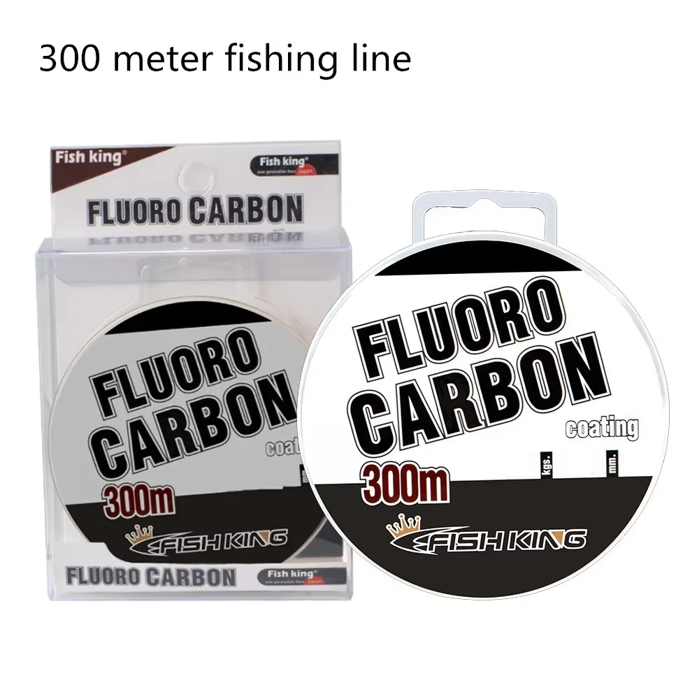 Vollflorocarbon-Angelschnur 300m 0,30mm-0,50mm 100% Monofilament-Angelschnur Japanische Kohlefaser Outdoor-Zubehör
