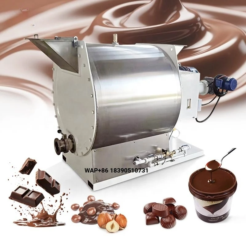 High Quality Chocolate Concher Stainless Steel Lab Maker Conche Conching Cocoa Make Grind Machine China