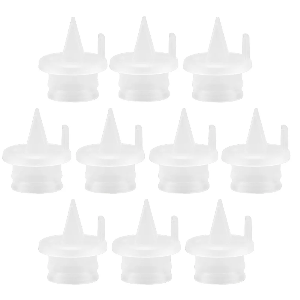 

20 шт., аксессуары для молокоотсоса, клапаны «утконос», ручные электрические совместимые, высококачественный силикон, без вреда для кожи