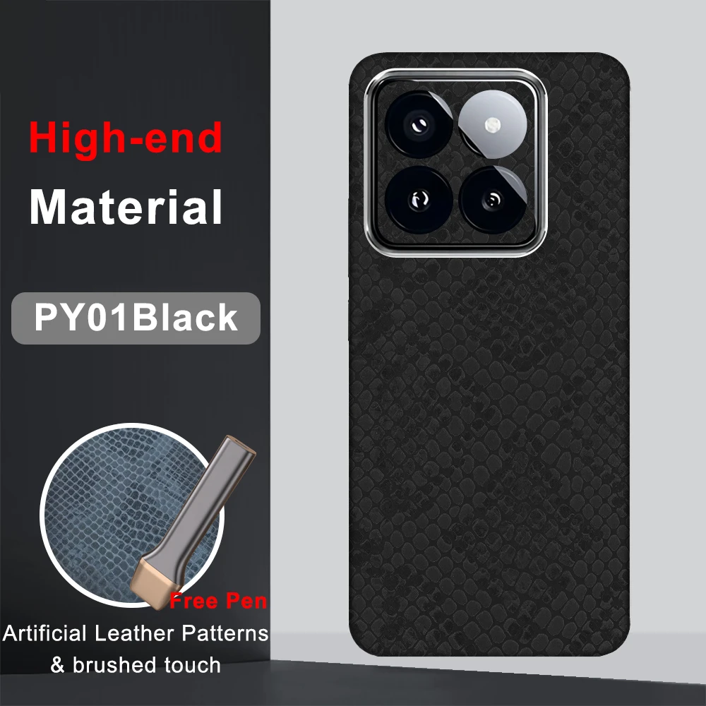 CASEKiTTY Skin Wrap Leather For Xiaomi 14 Sticker 13T Pro Back Film Mi Lite 12 13 Ultra 12X Protective Decal Protector No Case