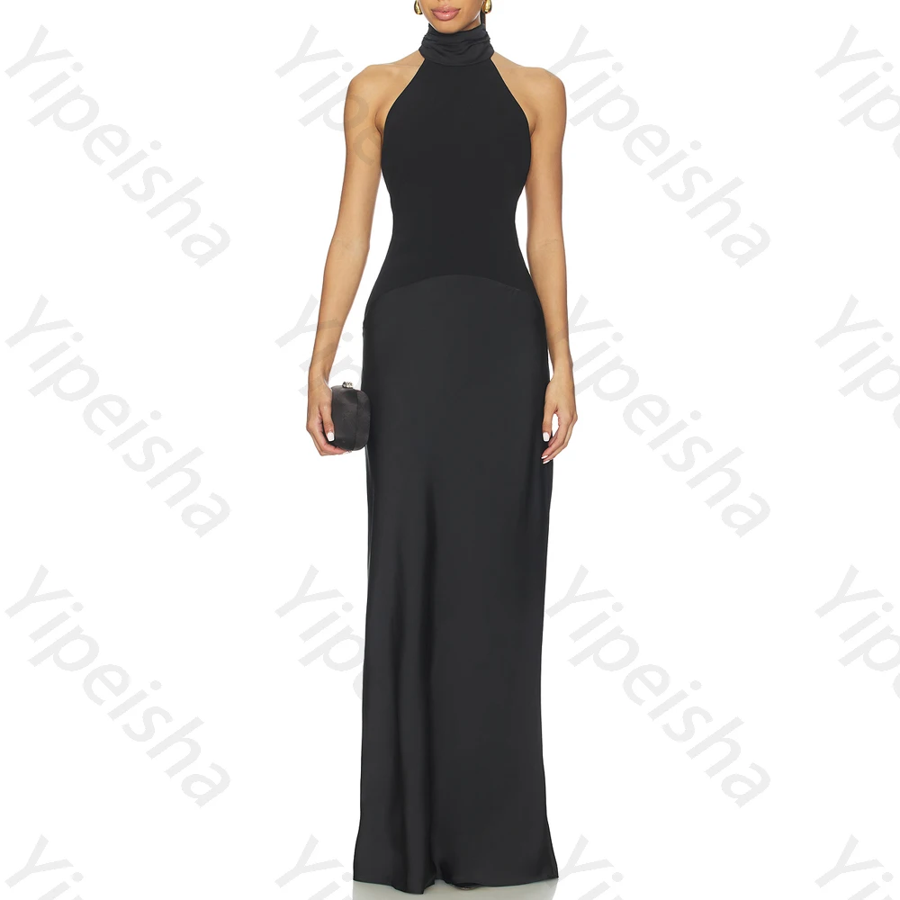 

Customized Elegant Off Shoulder Sleeveless Evening Dresses Sexy Backless Celebrity Dress Exquisite High Quality Prom Party Gowns