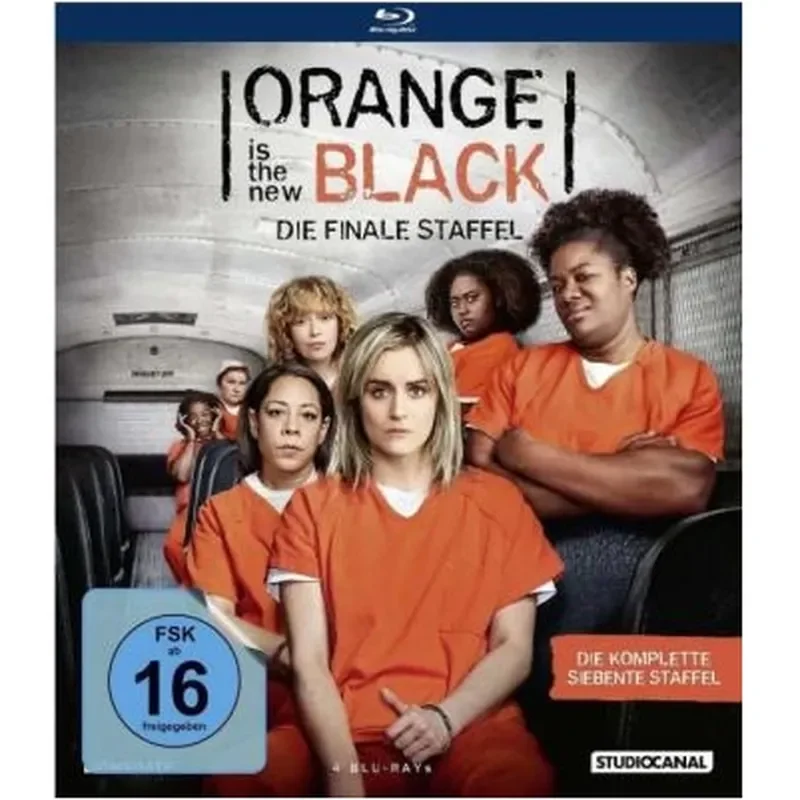 

American Drama BD Blu-ray Disc Women's Prison Seasons 1–7 with Dual Chinese and English Subtitles Uncut Full Version 20-Disc