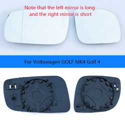 Vetro dello specchio riscaldato per auto per Volkswagen GOLF MK4 Golf 4 Lente di retromarcia specchietto retrovisore riflettore vetro di riscaldamento elettrico