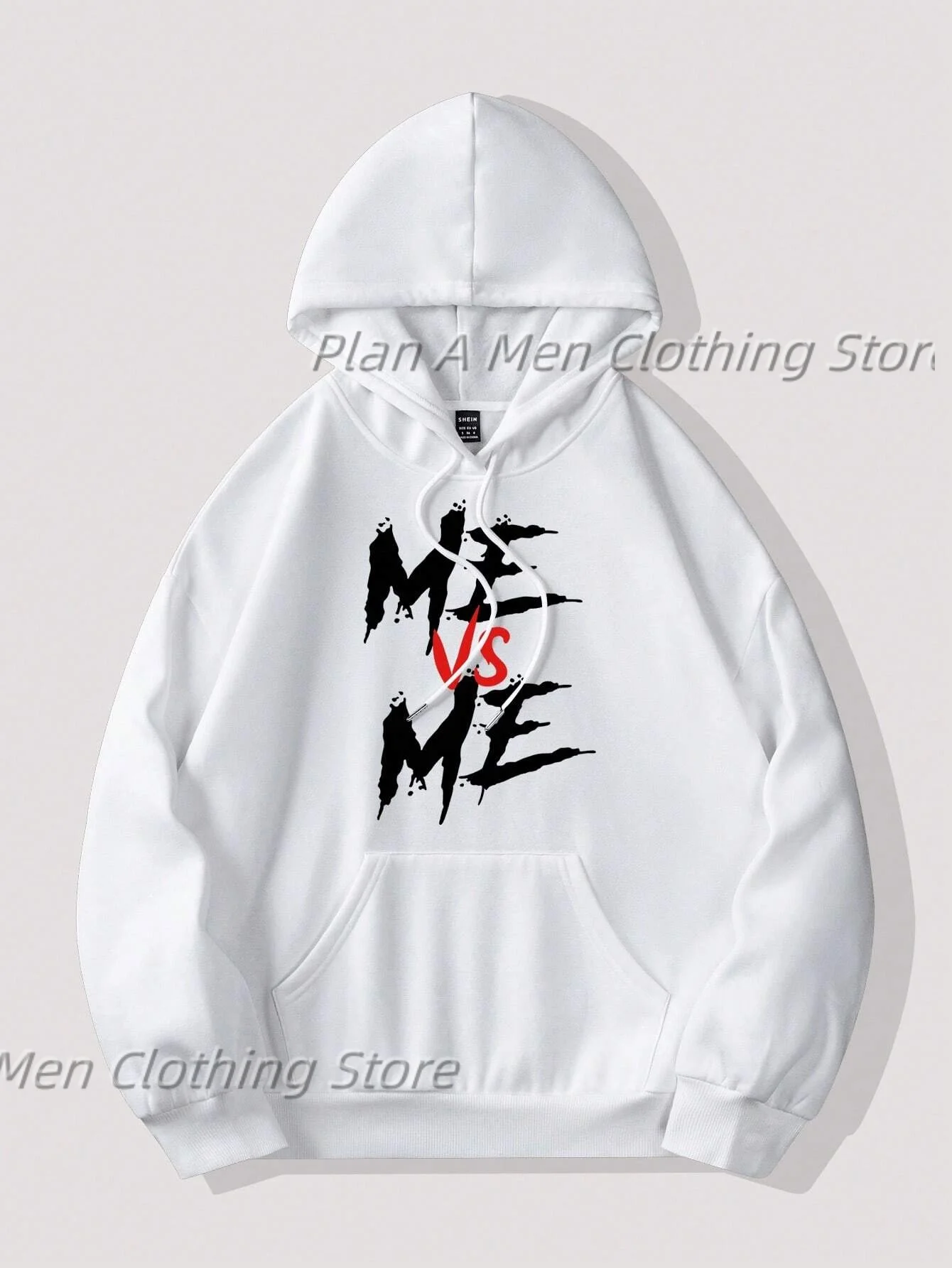 

Me Vs Me Mens Vintage 3d Print Hoodie Sweatshirt Long Sleeve Rock Tops Oversize Y2k Hip Hop Male Hooded Sweatshirt Men Clothes