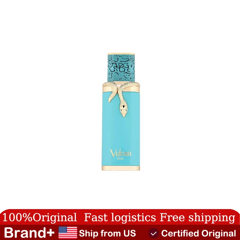 French Avenue Fragrance World Vulcan Collection (Vulcan Feu) 100ML Long Lasting Fragrance Natural Perfume Cologne Persistence