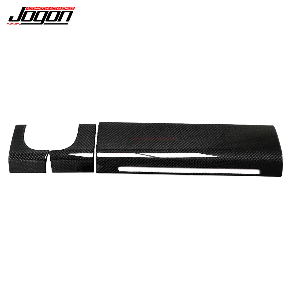 

For Ford F150 Raptor 2021 2022 2023 Carbon Fiber Car Passenger Cover Panel Trim Armrest Box Cover Decoration Accessories Styling
