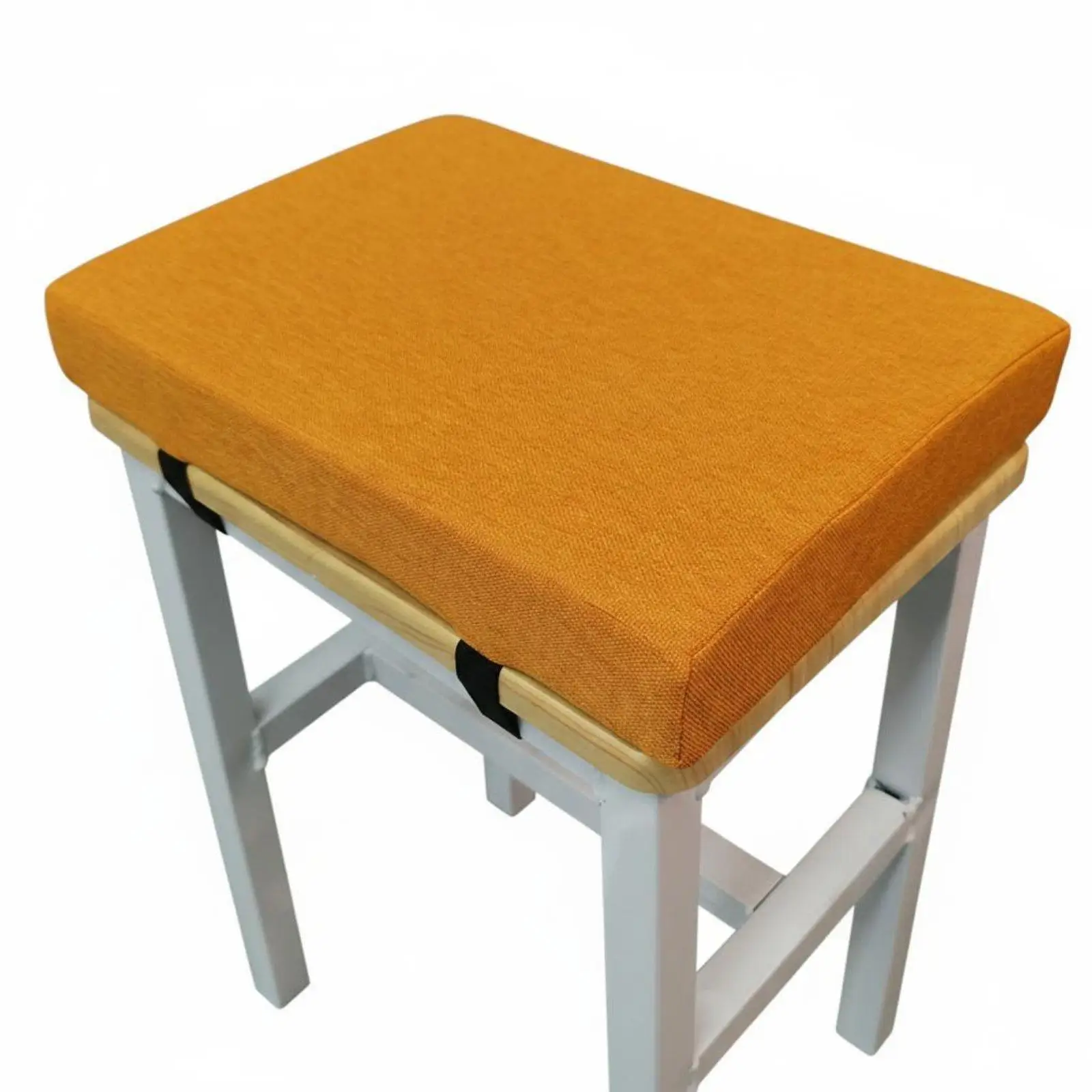 Linen Seat Cushion Breathable Non-slip Thick Memory Foam Pad Custom Cushion for Dining Chair Desk Students Factory Office