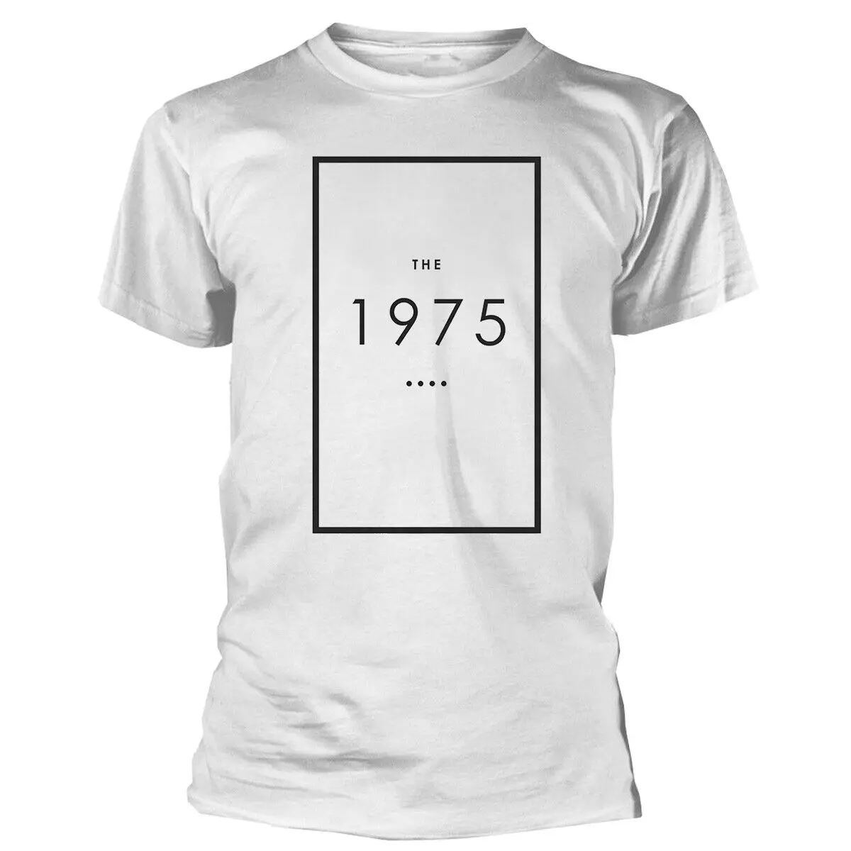 The 1975 Original Logo White T Shirt New Official