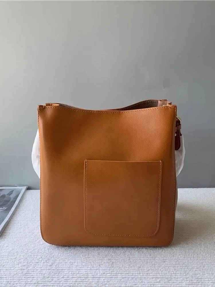 Bolsa de couro genuíno para mulheres, bolsa de ombro casual, senhoras do escritório, alça de trabalho, bolsas crossbody, bolsa de cores, bolsa de compras