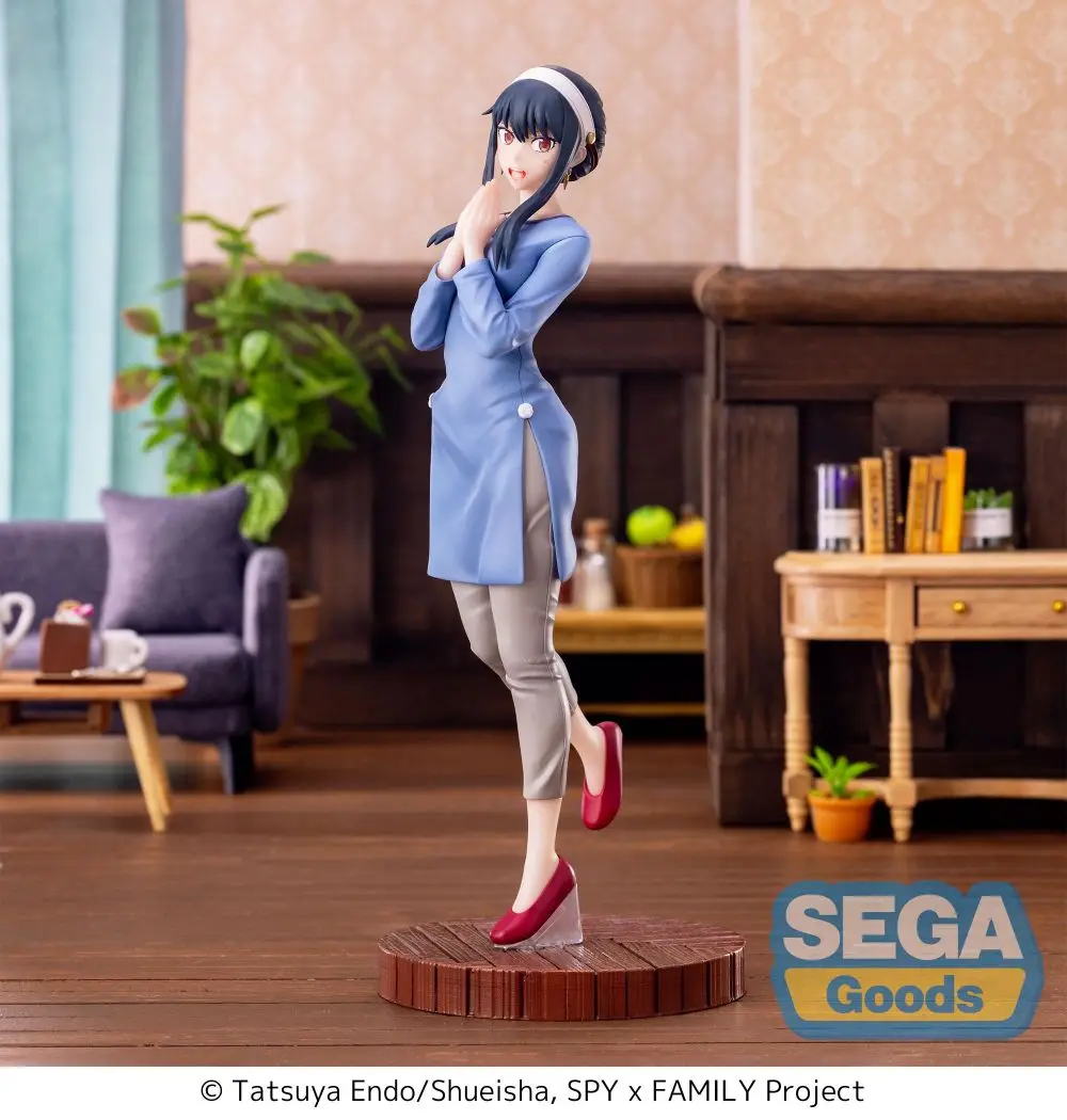 In Stock Original SEGA Luminasta SPY FAMILY Yor Forger PVC Anime Figure Action Figures Model Toys