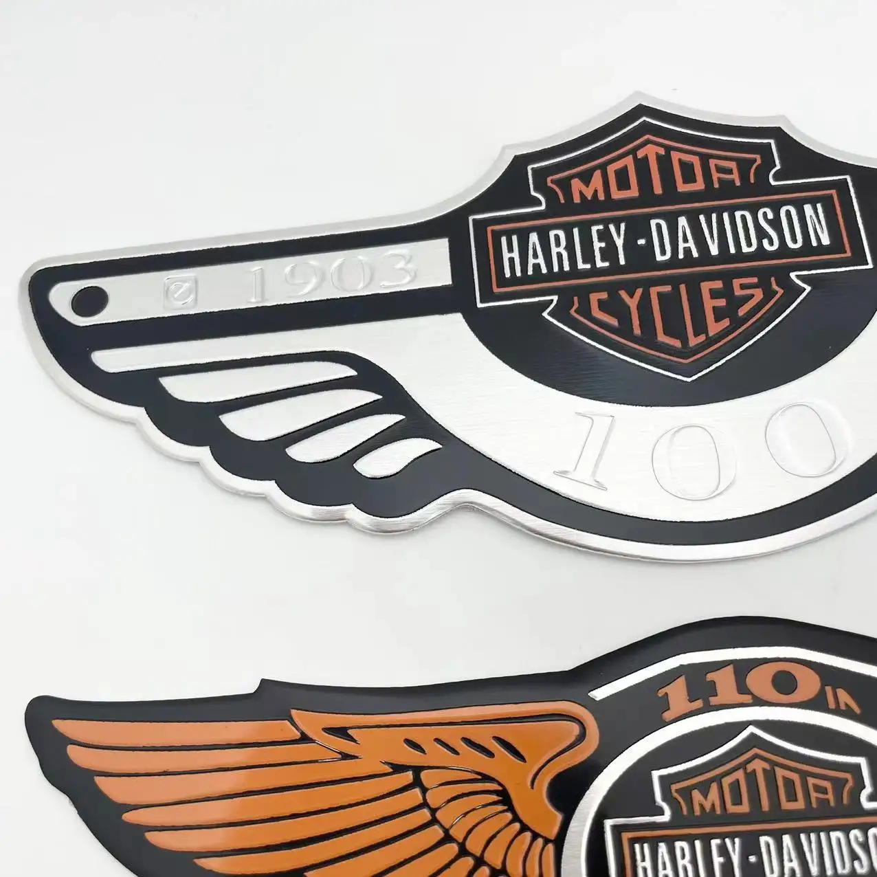 For Harley Davidson Electra Glide Ultra Classic PA1250 114 Skull Pattern Motorcycle Products Decals Rear Sticker Accessory view 2