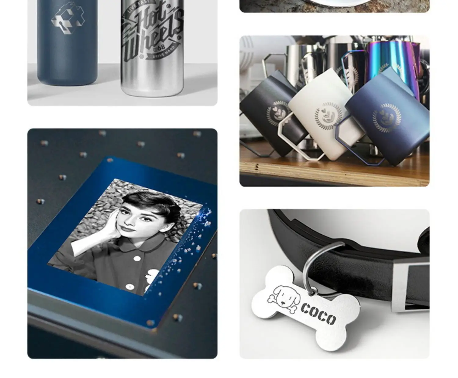 

Dual Light Mini Laser Engraving Machine DIY Logo Mark Printer Cutter Woodworking Wood Plastic Cutter Metal Paper Wood Leather