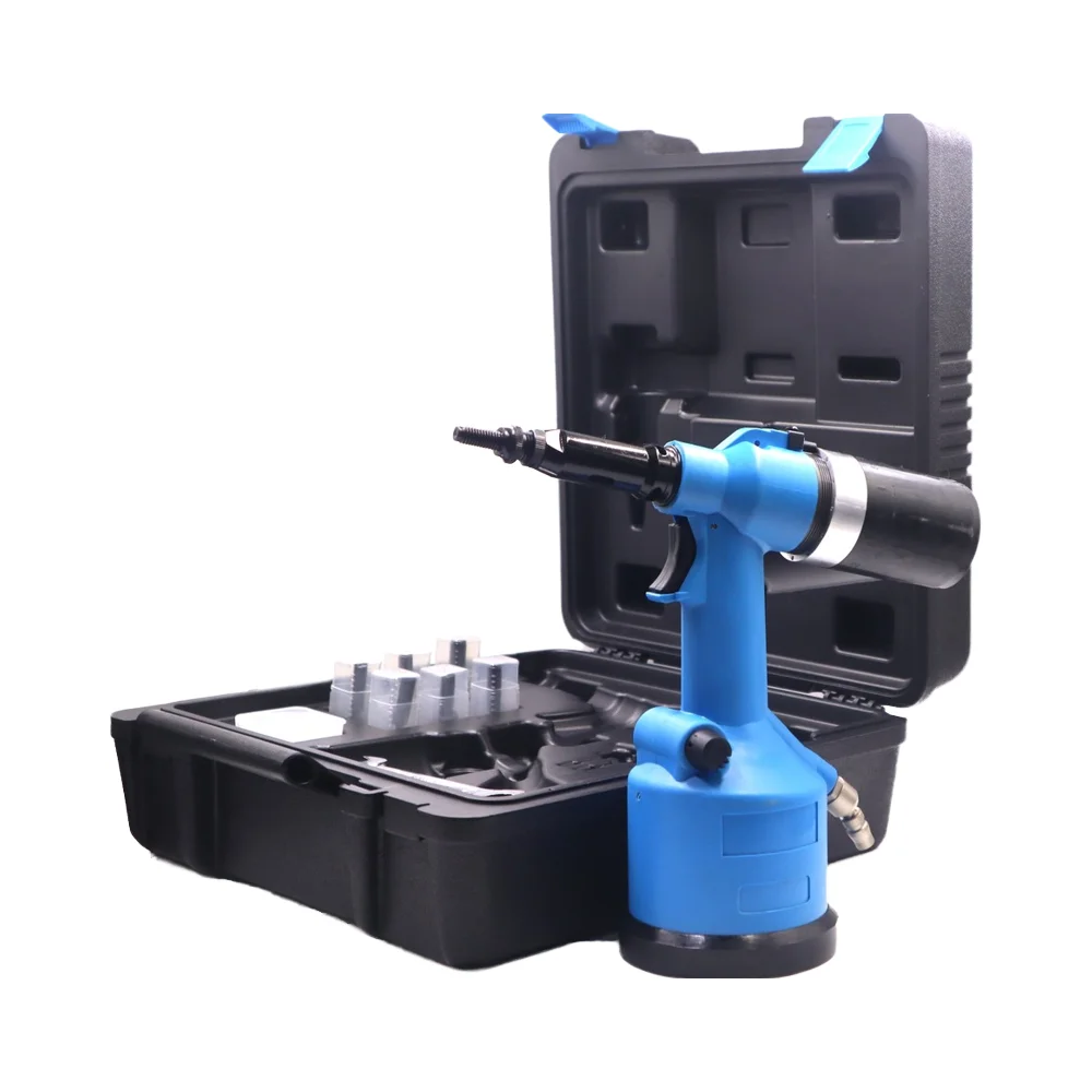 Pistola per rivettatrice pneumatica completamente automatica 0312 per utensile pneumatico per rimozione rivetti ciechi di lamiere e tubi