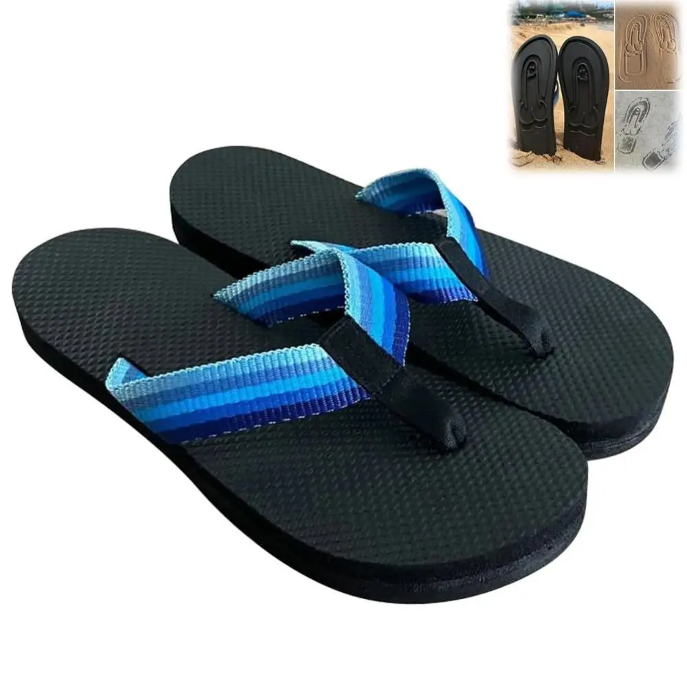 Funny  Penis Flip Flops Spoof Beach Flip Flops for Men's Summer Beach Sandals Comfort Non Slip Sandal