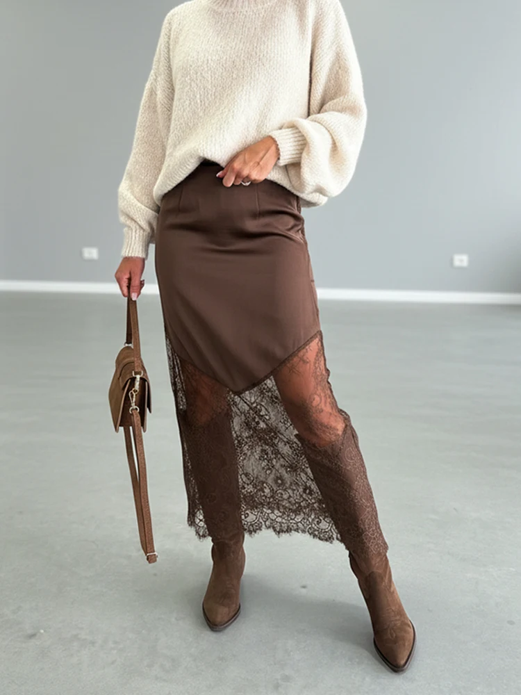 فستان ماكسي نسائي مثير غير منتظم من الجلد بدون حمالات موضة بدون أكمام بدون ظهر مجوف عالي الخصر فساتين نحيفة للحفلات المسائية #3