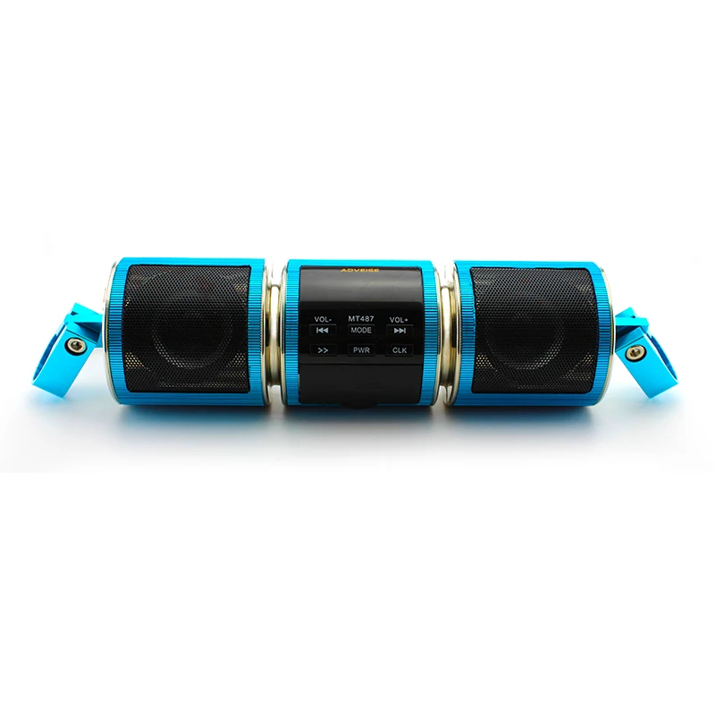 MT487 Motorcycle Audio System Radio Speaker Mp3 Waterproof Music Speakers with FM Radio