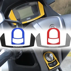 Medidor de velocímetro para motocicleta Yamaha NMAX155, cubierta de interruptor de bloqueo de puerta eléctrica, Protector de tapa