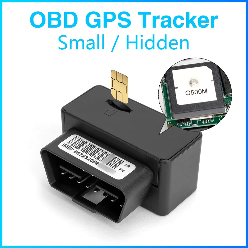 MiNi OBD Tracker GPS Tracker Car GSM GPRS LBS/GPS Position SMS Tracking Locator Real Time Free Lifetime App