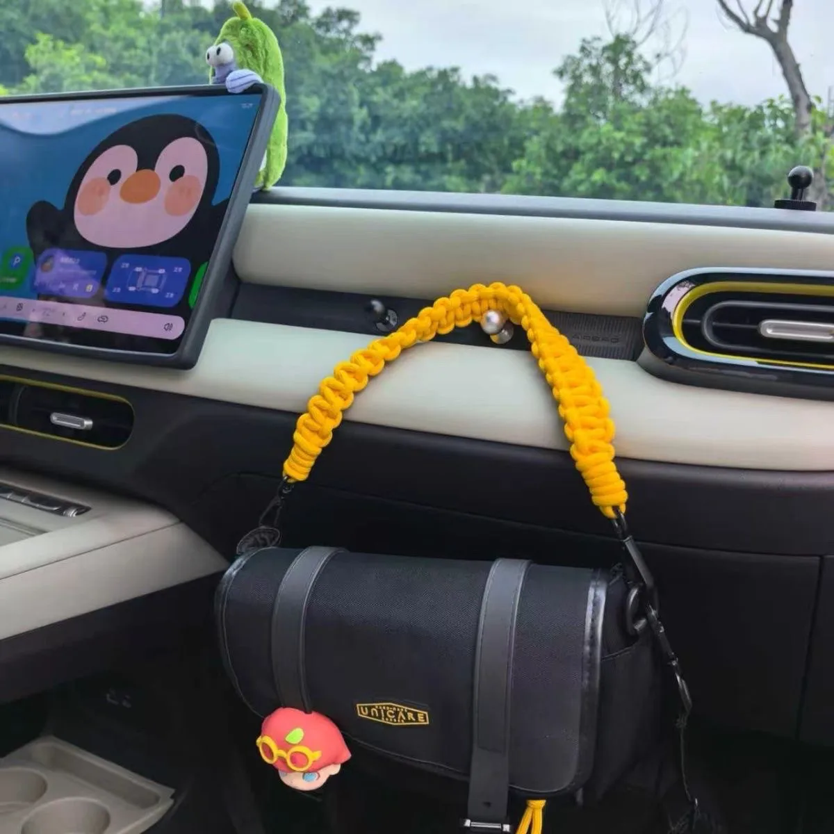 Fit for Chery Q 2026-2027 Auto Instrument Panel Expansion Aluminum Alloy Hook Auto Interior Modification Accessories