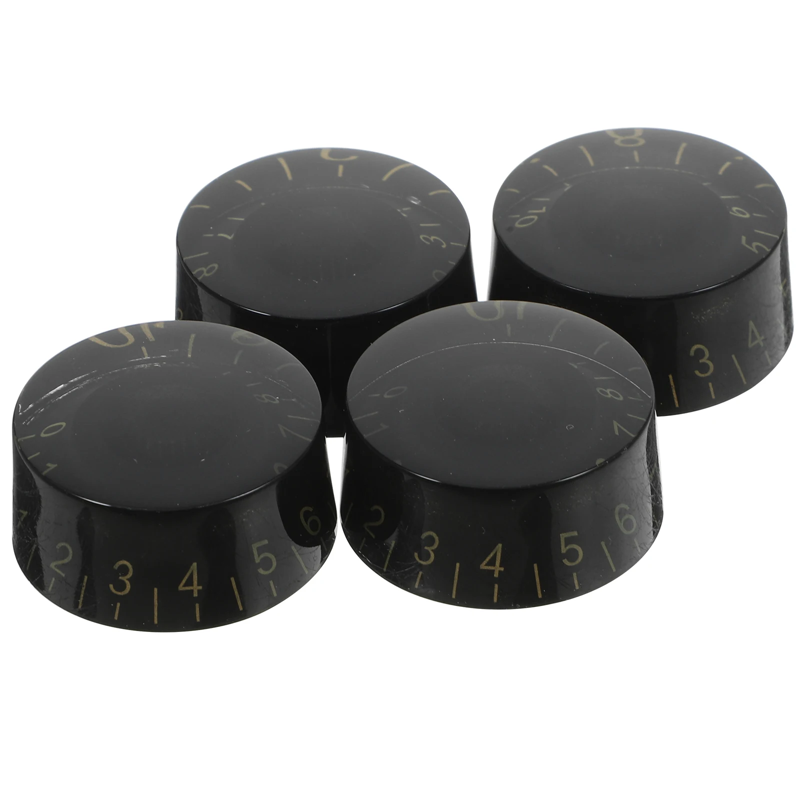 

4Pcs Electric Guitar Volume Knobs Replacement Acrylic Simple Design Guitar Parts Easy Install Repair Accessories