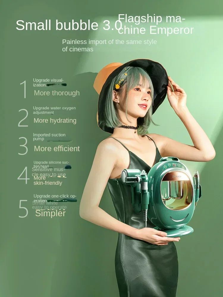 

Cleaning instrument, small bubble instrument, blackhead vacuum instrument, large pore extractor XZ257