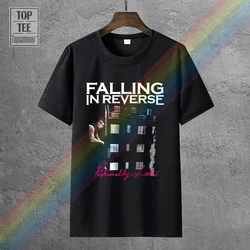 Falling In Reverse Fashionably Late Cover T Shirt Men'S Fashion Cotton T-Shirt S-3Xl O-Neck Hipster Tshirts