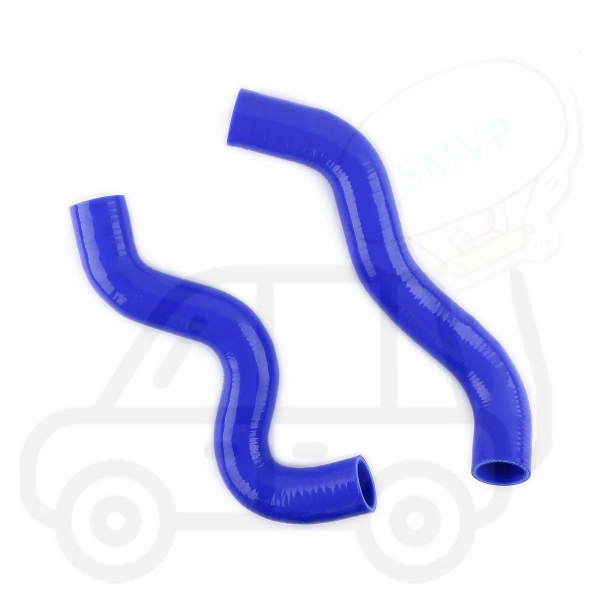 

2PCS 3PLY For 1989-1995 Fiat Uno 1.4 MK2 Turbo 1400 Radiator Silicone Hose Coolant Tube Pipe Hose Kit Replacement Auto Parts