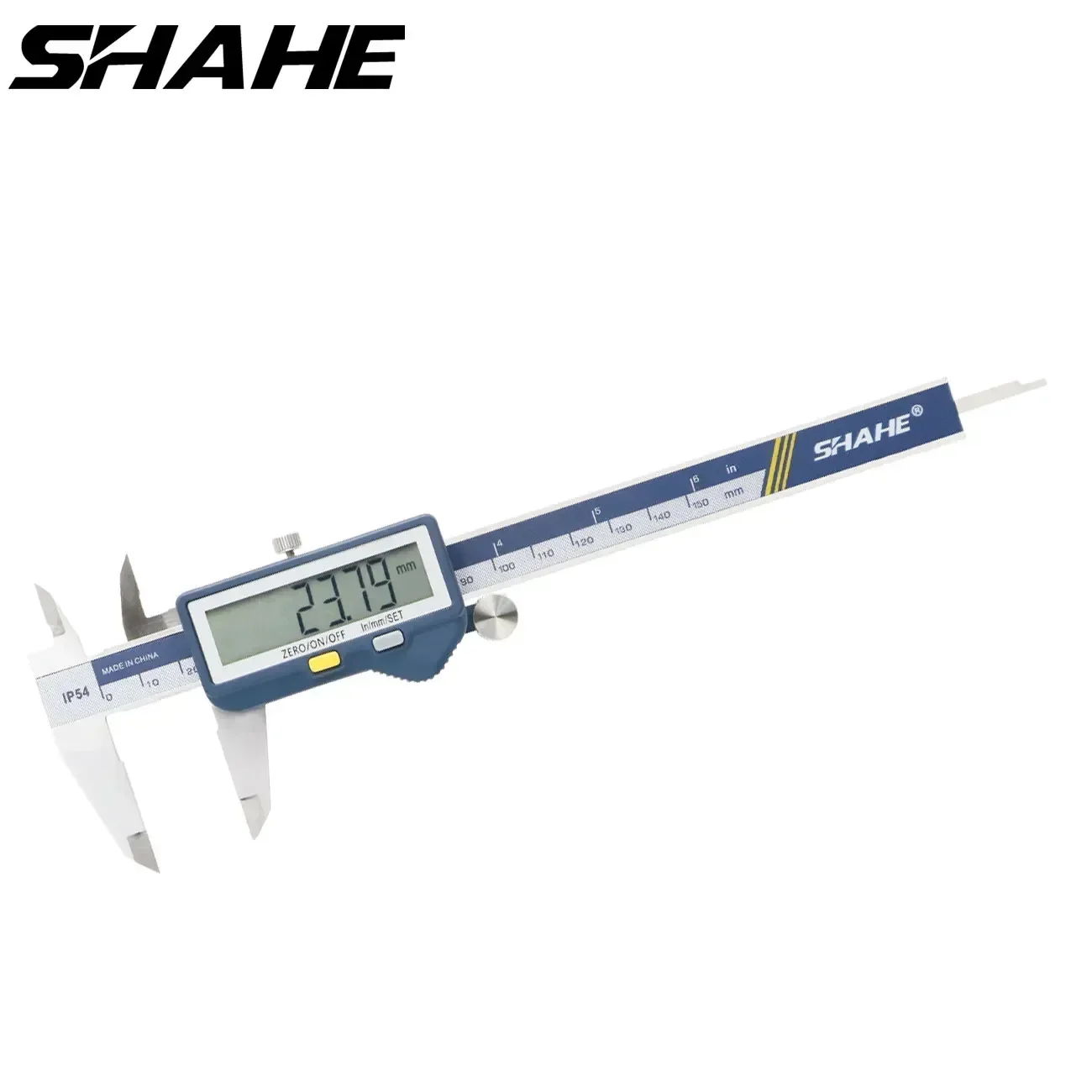 Shahe Hardened Stainless Steel Upper And Lower Limit Digital Caliper Tools With Auto -Off , Inch And Millimeter Conversion