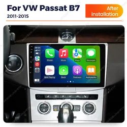 MEKEDE Car Radio For Volkswagen Magotan/CC 2010-2014 PASSAT B7/B6 2010-2015 Multimedia Player Carplay Audio Stereo DVD Head Unit