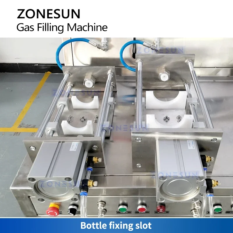 ZONESUN Commercial CO2 Filling Machine CO2 Refilling Machine Gas Refiller for Nitrogen Sparkling Water Soda Production ZS-FCO2