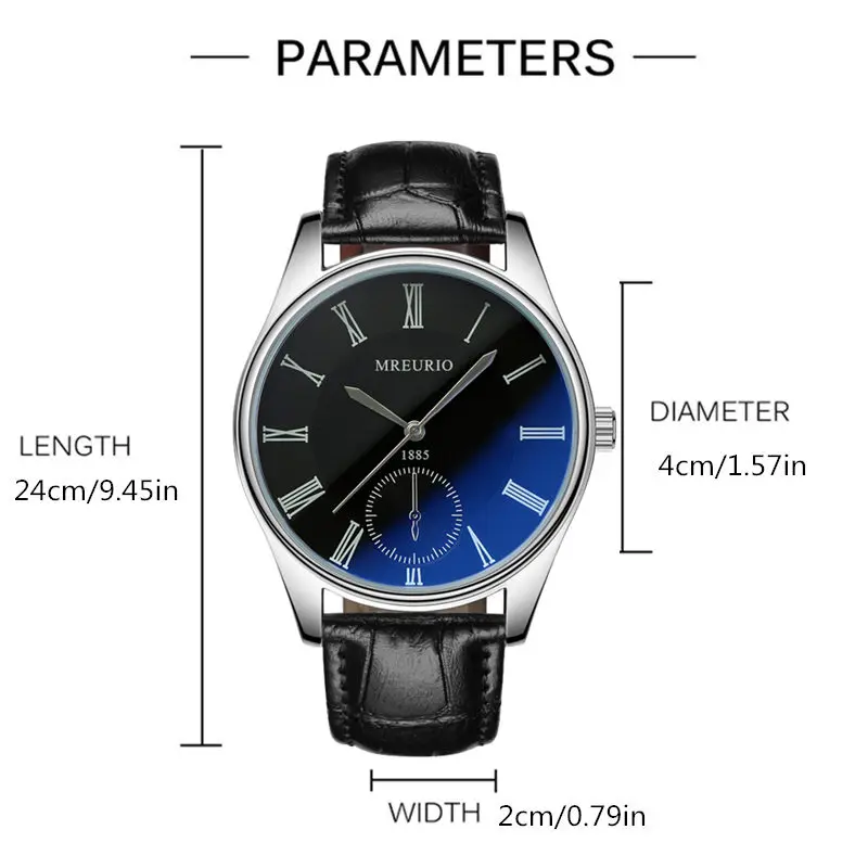 New Mens Simple Casual Wristwatch Elegant Quartz Leather Strap Watches Masculino Relogio Out-door Fashion Male Clock Relojes