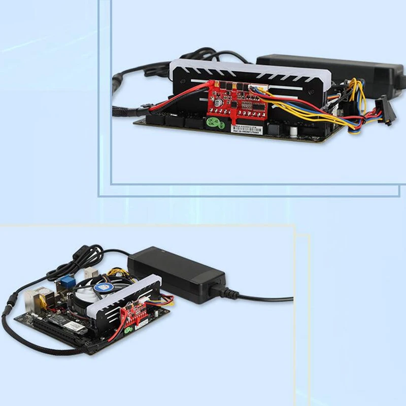 DC ATX PSU PICO-BOX 12V 160W Pico ATX Switch Peak PSU 24Pin MINI ITX DC to Car ATX PC Power Supply Wide Input Computer