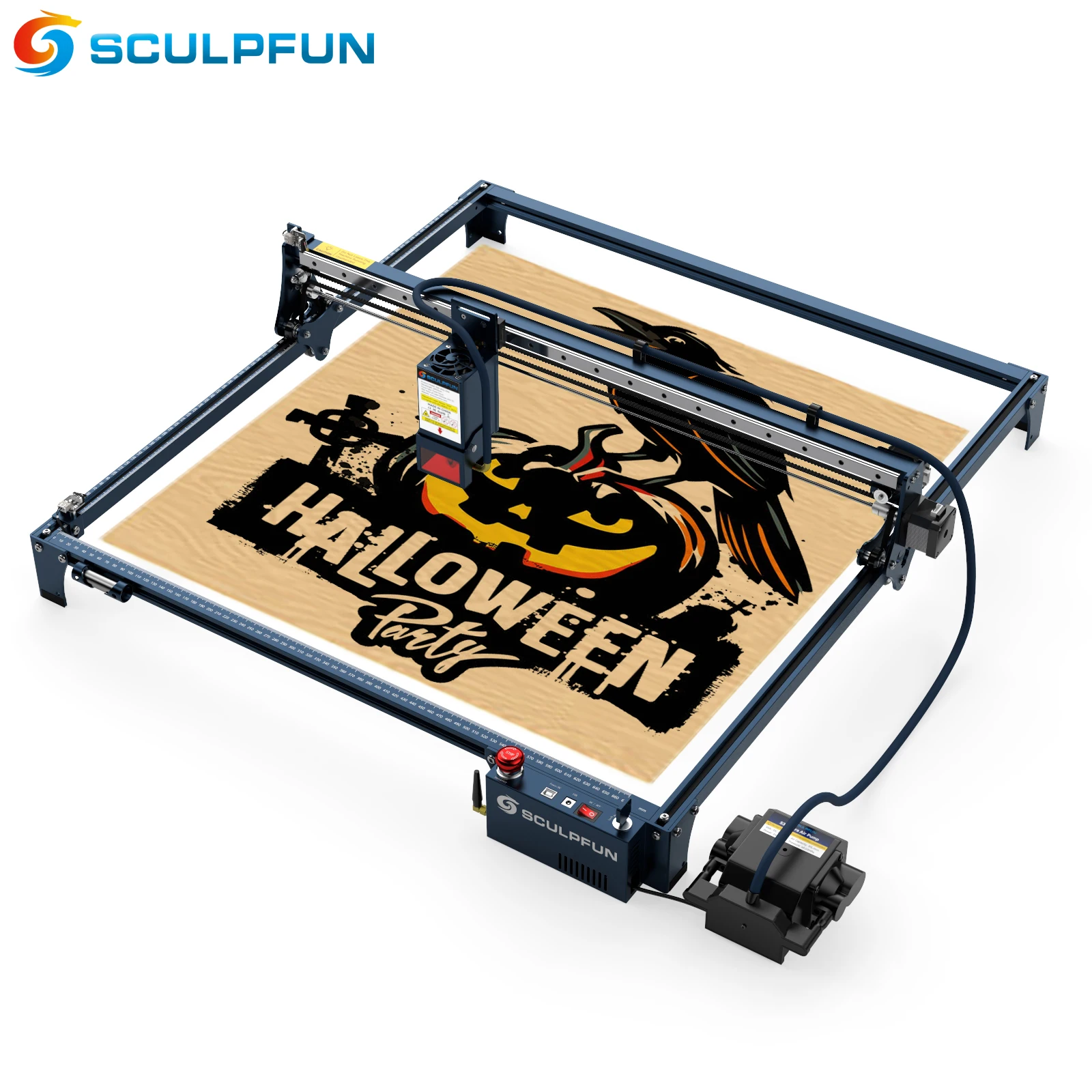 

SCULPFUN S30 Ultra 33W Laser Engraver With Automatic Air Assist Replaceable Lens 600x600mm CNC Laser Cutter and Engraver Machine