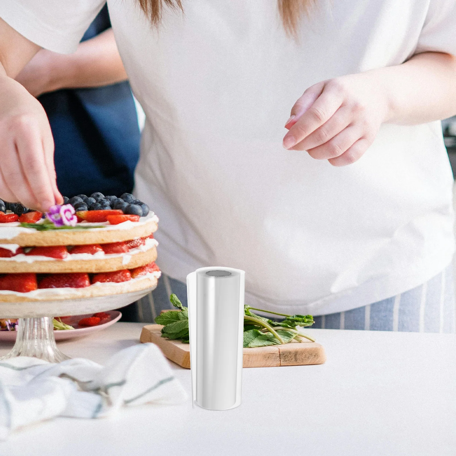

Cake Transparent Collars Clear Mousse Surrounding Edge Cake Ring Liners Chocolate Mousse Baking Decorating Strips Bands